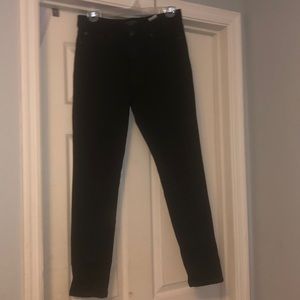 Banana republic black high rise skinny jeans 6